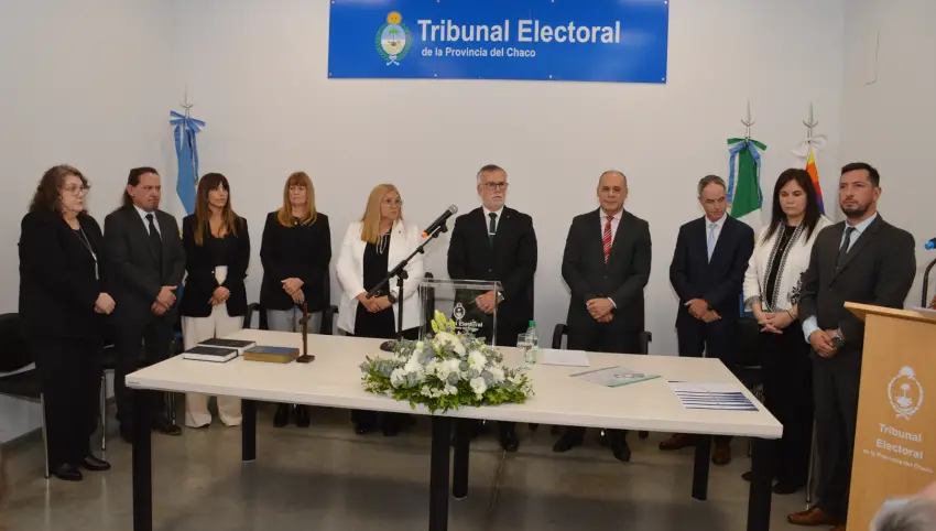 Juraron las nuevas autoridades del Tribunal Electoral del Chaco para el período 2026-2028