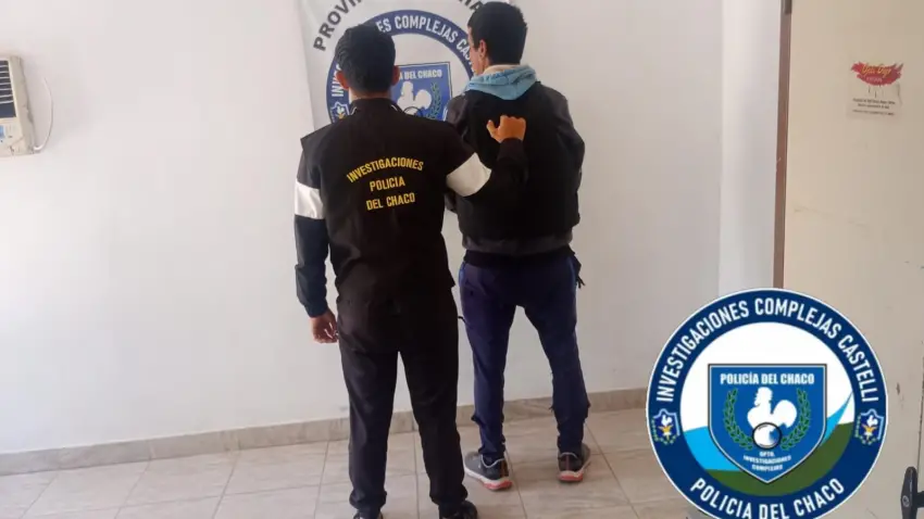 Capturan en Villa Río Bermejito a un hombre con pedido de captura nacional e internacional por narcotráfico